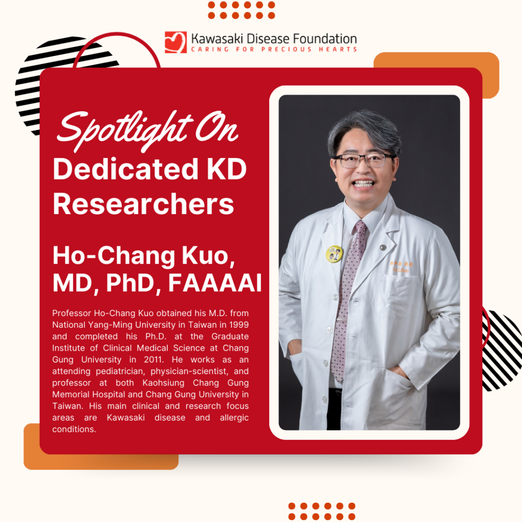 Spotlight on Dedicated KD Researchers: Ho-Chang Kuo, MD, PhD, FAAAAI