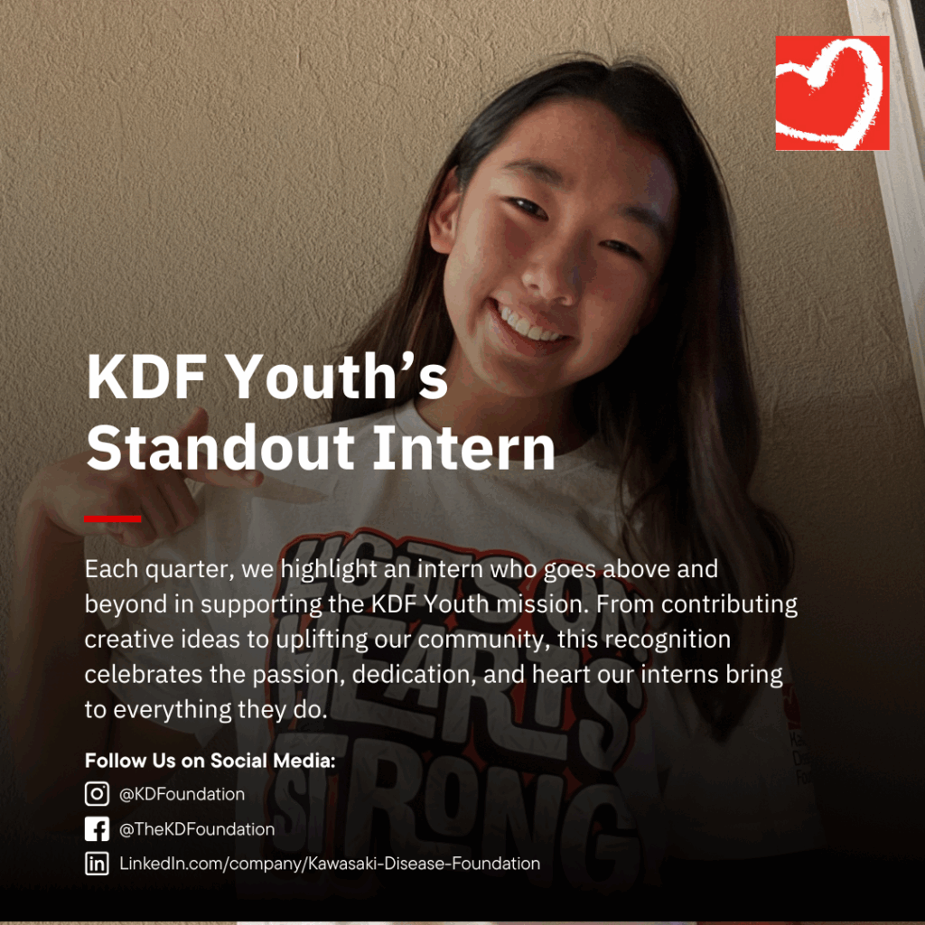 KDF Youth’s Standout Intern: Grace Choe